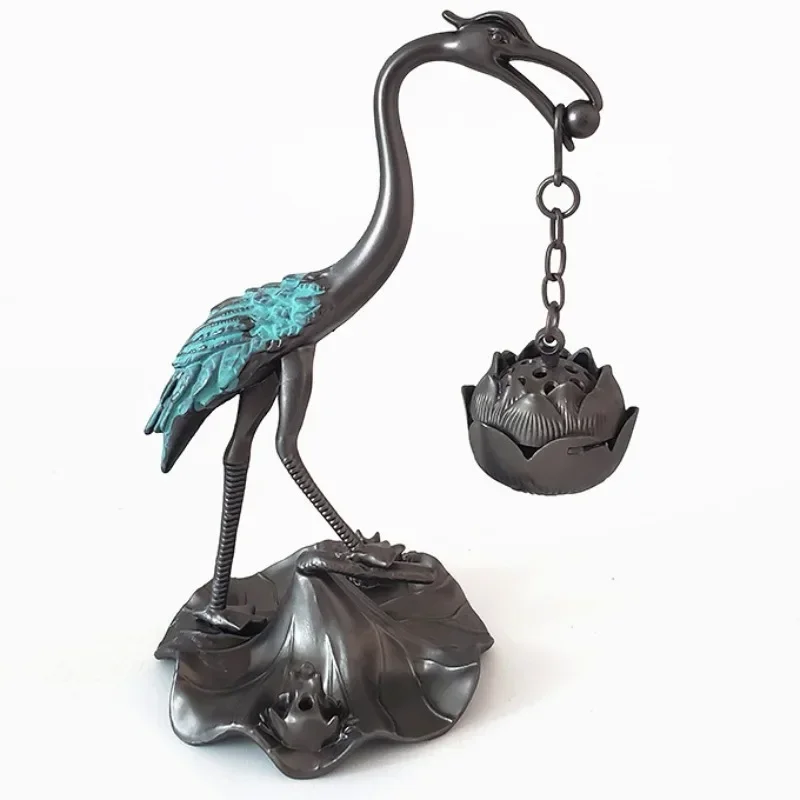 

Металлический подсвечник для благовоний в форме лотоса