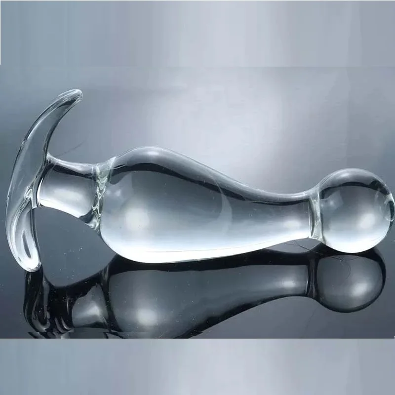 Новинка гладкая стеклянная Анальная пробка искусственный расширитель Анальный