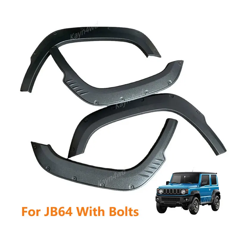 

Внедорожные 4x4 внешние аксессуары для автомобиля, расширители крыльев из АБС-пластика, защита колесной арки, брызговик для Suzuki Jimny JB64 JB74 2019-2025 гг.
