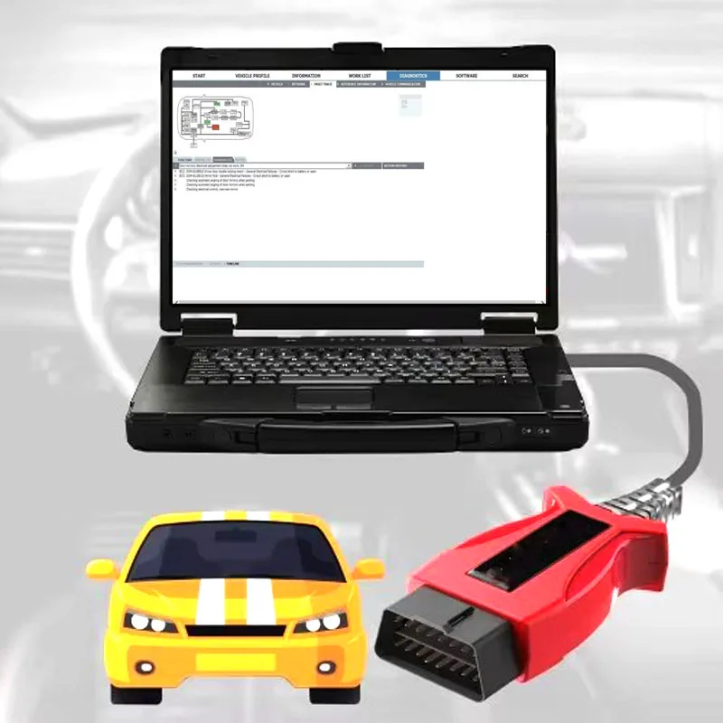 Фото Лучшая цена V160 Pro для Volvo 2014D 2015A Автомобильный диагностический инструмент OBD2 Till Year 2016 для двигателя, передачи мощности, тормозного рулевого управления.. №5