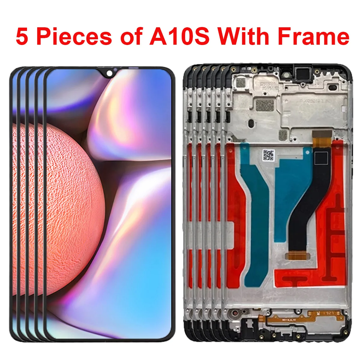3/5 PCS Wholesale a107 LCD For Samsung Galaxy A10S A107 SM-A107F A107F/DS A107FD A107M Display + Touch Screen Digitizer Assembly enlarge