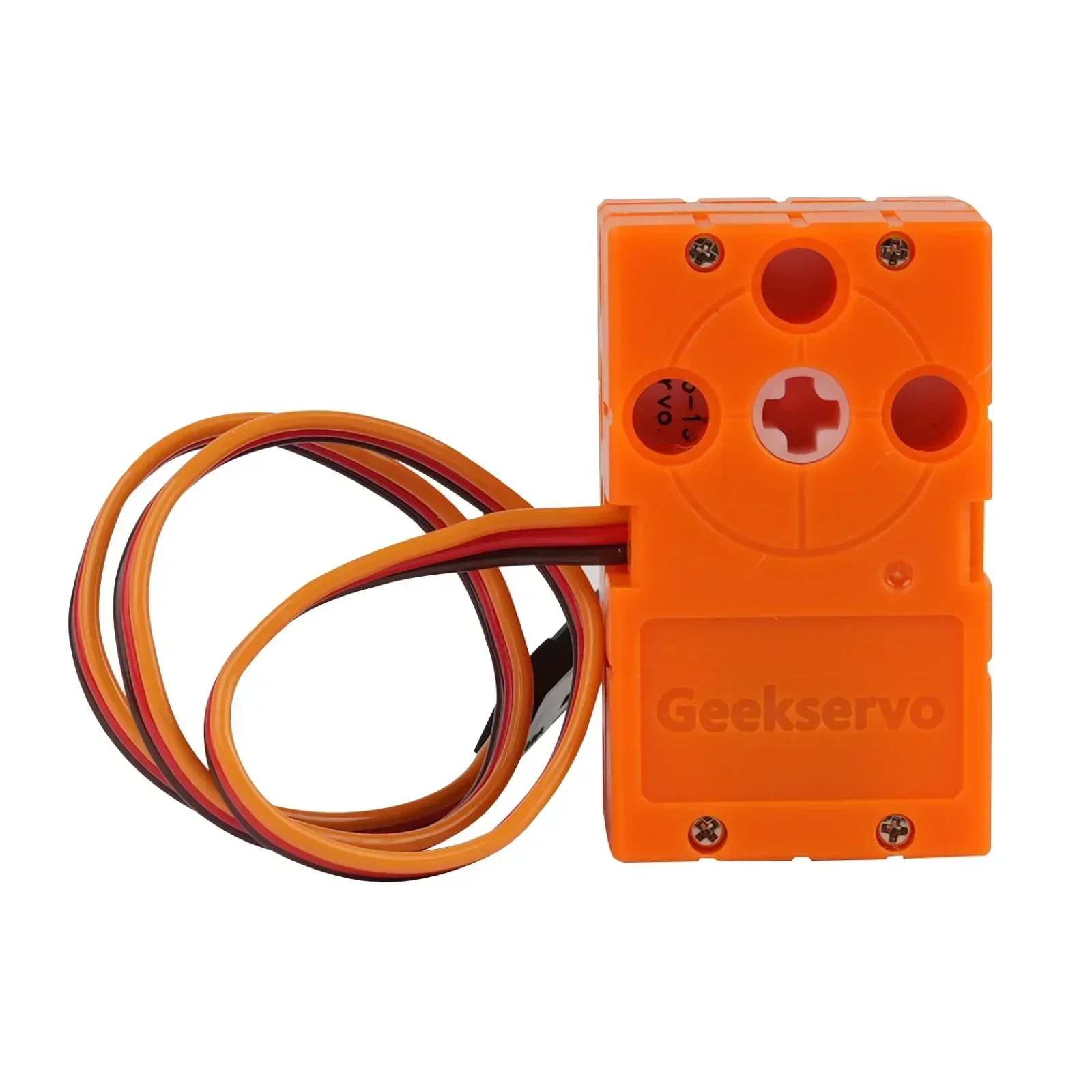 Фото Программируемый сервопривод Mini GeekServo 2/3P с проводным подключением, вращение на 360 градусов, совместим с стандартными конструкторами, Microbit, Raspberry Pi №3