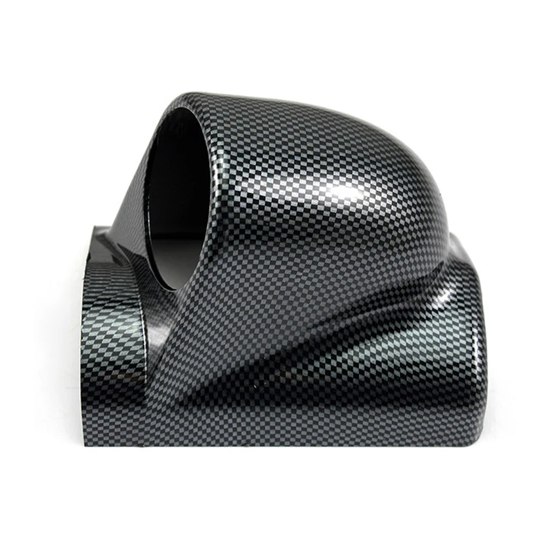 

Тахометр автомобильный из углеродного волокна с одним отверстием, 2,4 дюйма