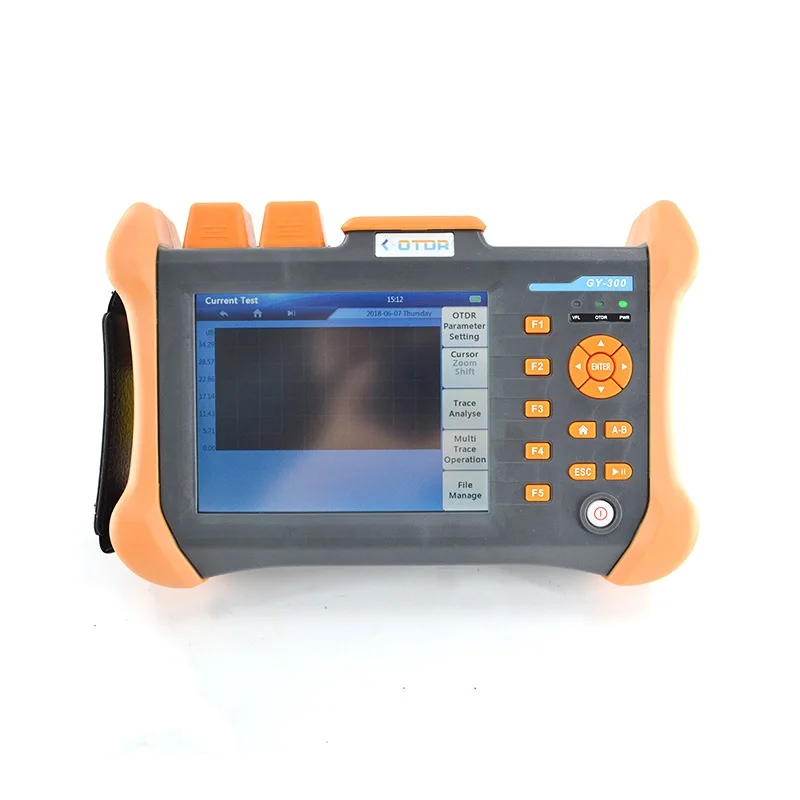 TMO-300-SM-B 1310/1550nm 32/30 SM Optic Fiber OTDR Tester With 10mW VFL