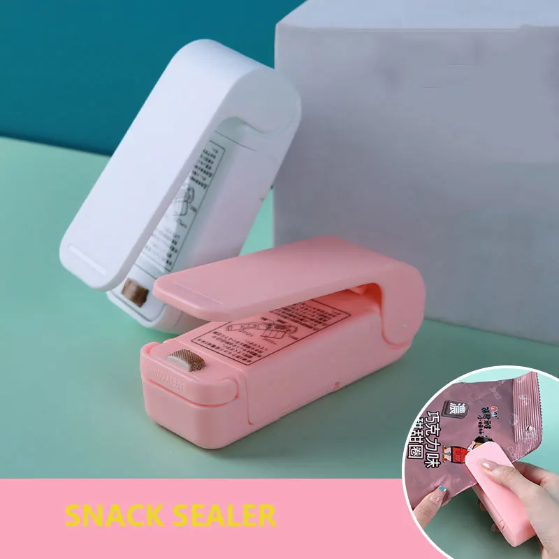 

Mini Heat Bag Package Sealer Bags Thermal Plastic Food Bag Sealing Machine Closure Portable Sealer Packing Kitchen Accessories