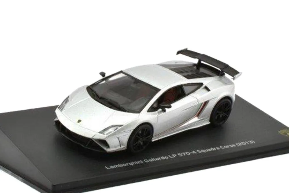 LAMBORGHINI GALLARDO LP 570-4 SQUADRA CORSE 2013 SILVER |