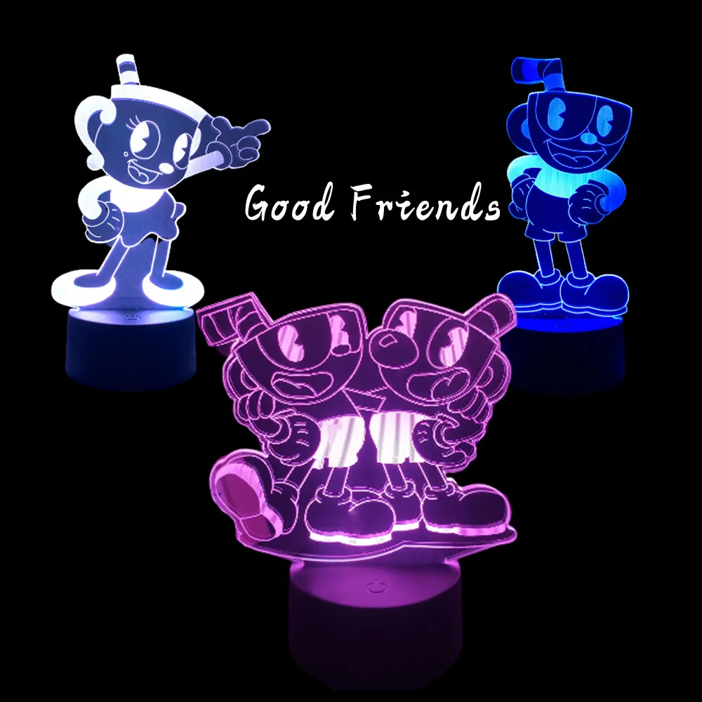 

Светодиодные ночные светильники в стиле аниме «Мисс-Халс»