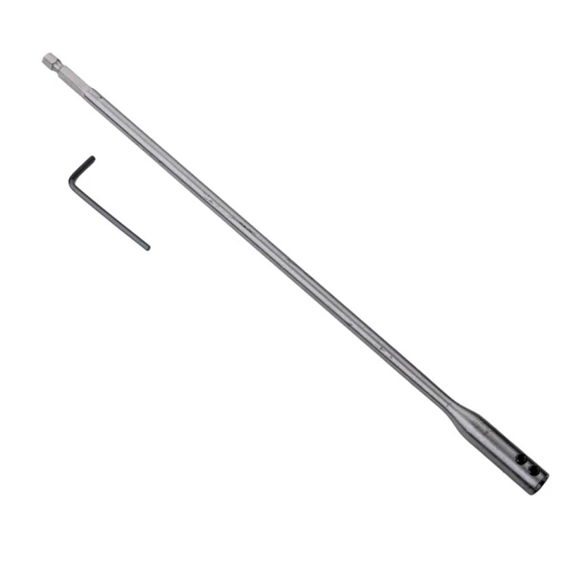 

Drill Bit Extension Bar Deep Hole Shaft Hex Extention Holder Connect Rod for House Construction Work Wear Resistant