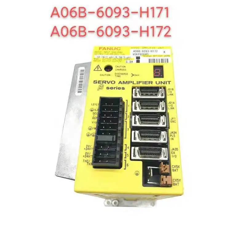 

FANUC A06B-6093-H171 A06B-6093-H172 AC motor driver SERVO AMPLIFIER Uint For CNC System