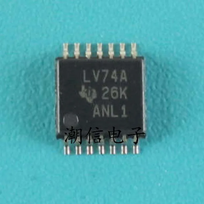 

20PCS/LOT SN74LV74APWR LV74A TSSOP-14