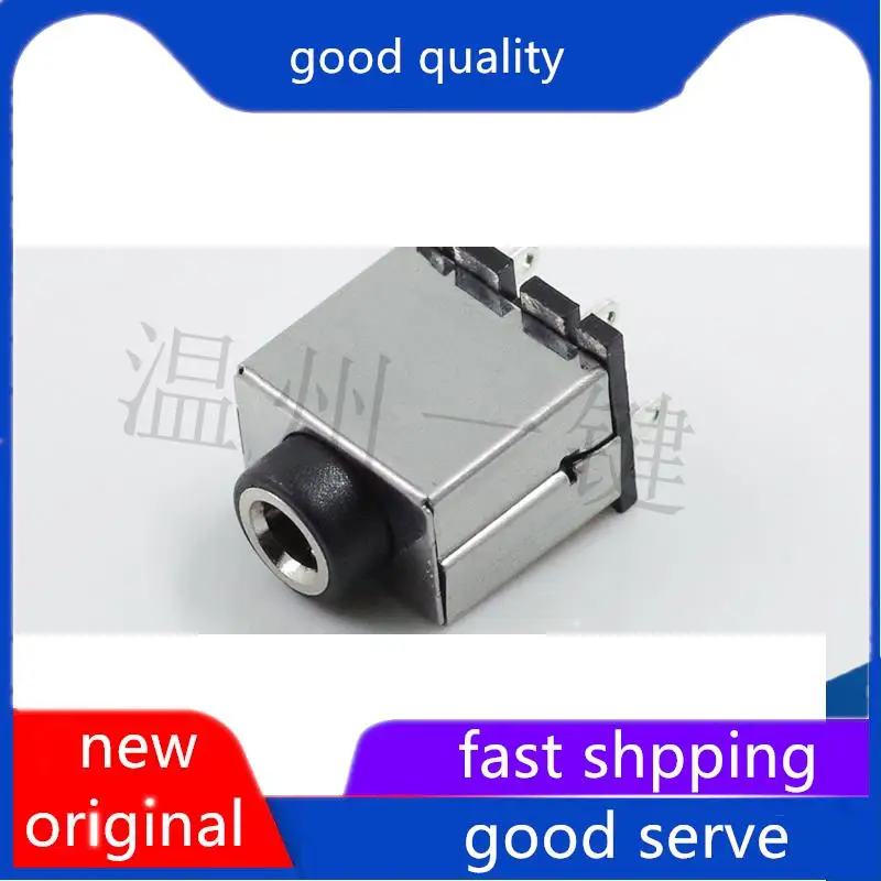 

10pcs original new PJ-3078 headphone audio and video socket 3.5MM five 5-pin power socket single channel