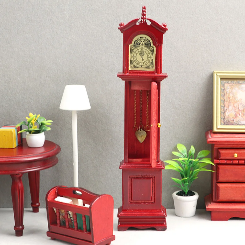 

Miniature House Furniture Miniature Floor Clock House Clock Model