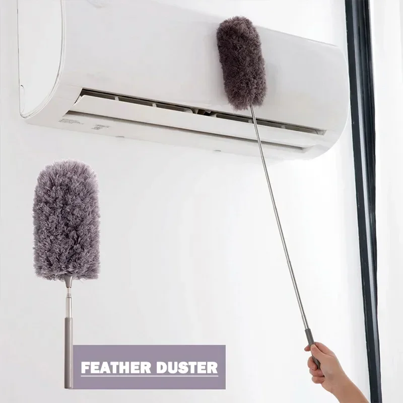

Dusting Brush Brush Tools Car Microfiber Duster Home Extendable Hand Anti Cleaner Dust Cleaning Furniture Air-condition