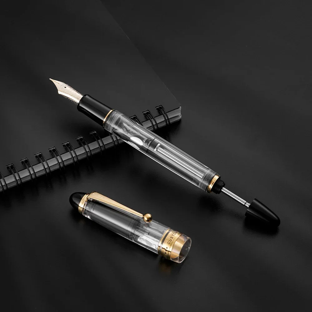 

Pilot Custom 823 прозрачная перьевая ручка с золотым пером