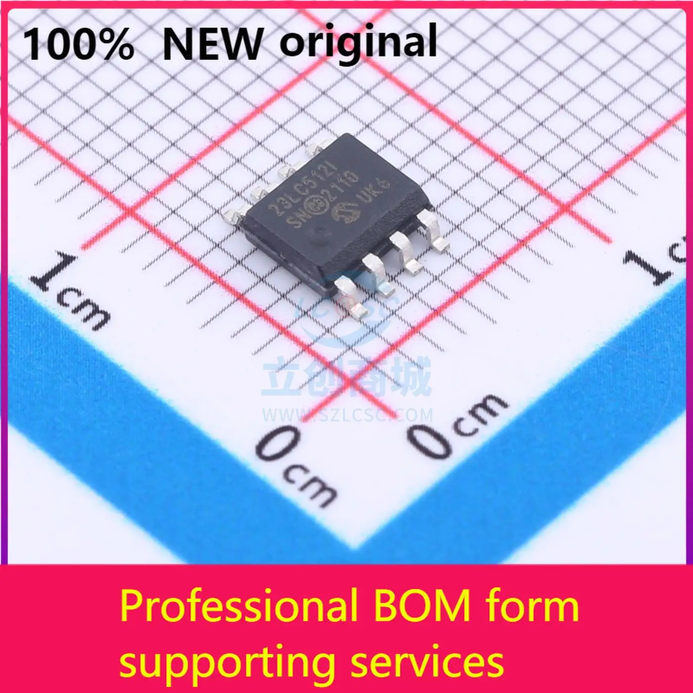 

(SRAM) 23LC512 I/SN 23LC512-I/SNNew Оригинальный оригинальный чип IC 100% оригинал