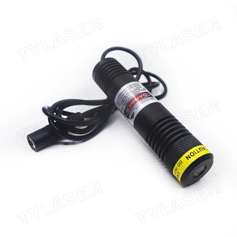 Водонепроницаемая стеклянная линза IP67 точка D22X100 мм 488 нм синий 10 МВт 30 60 лазерный