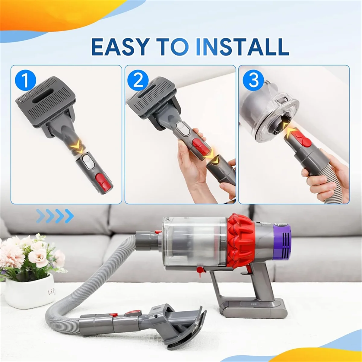 Набор для ухода за домашними животными пылесоса Dyson Vacuum V7 V8 V10 V11 V15 — щетка