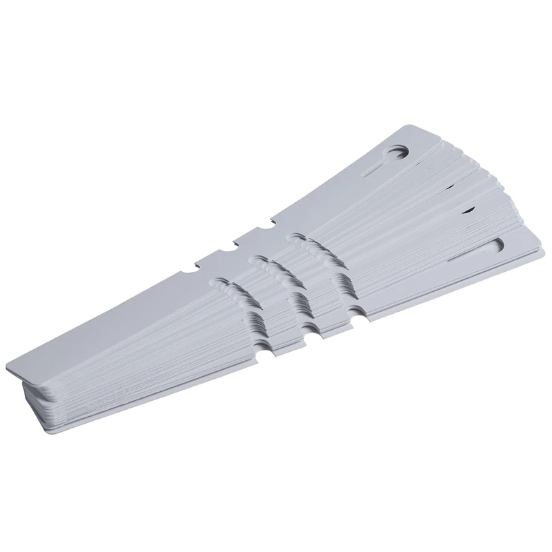 

100Pcs Pvc Waterproof Ring Set Label Plant Label Gardening Label Plastic Orchid Label
