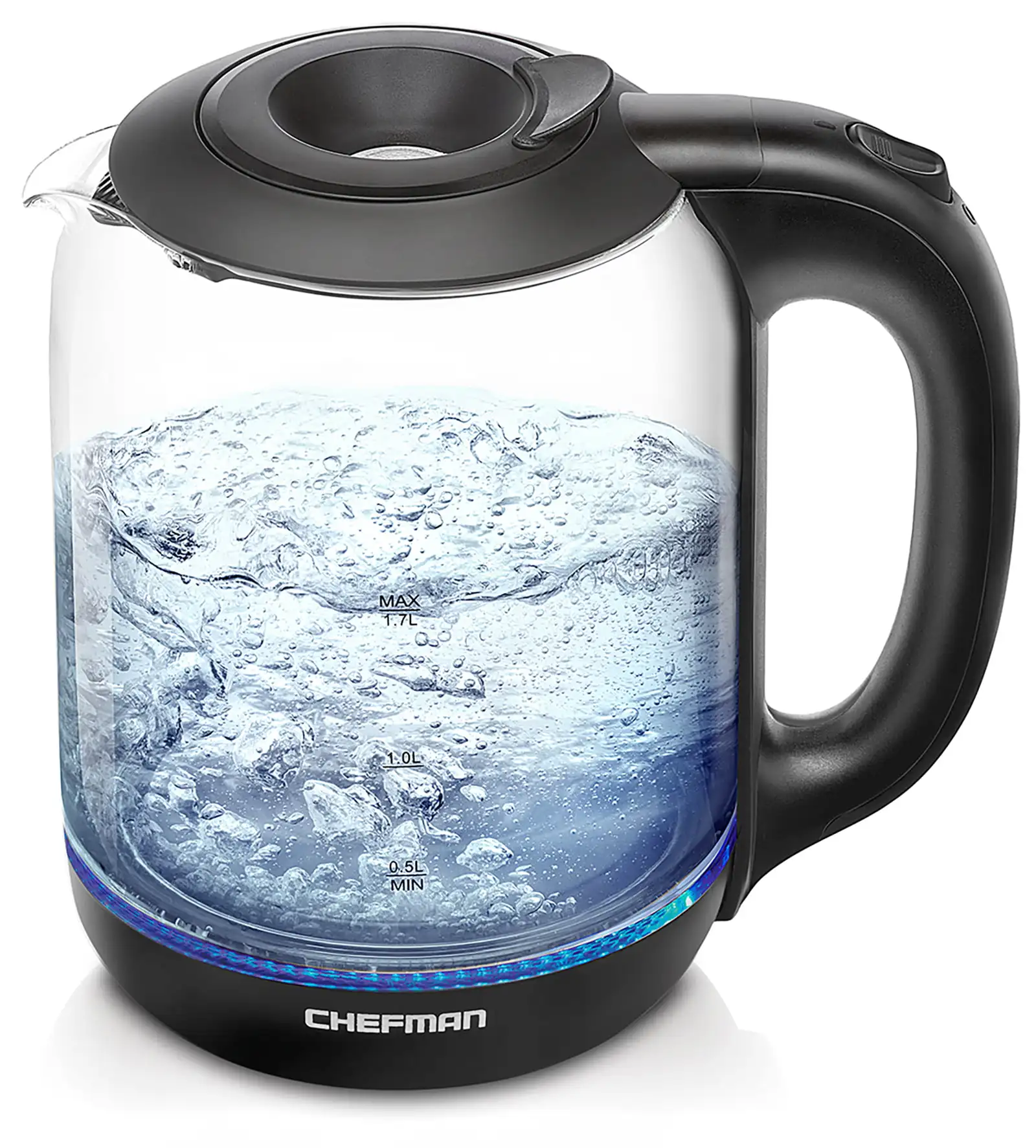 

1.7 Liter Cordless Kettle With Easy Fill Removable Lid and LED Indicator