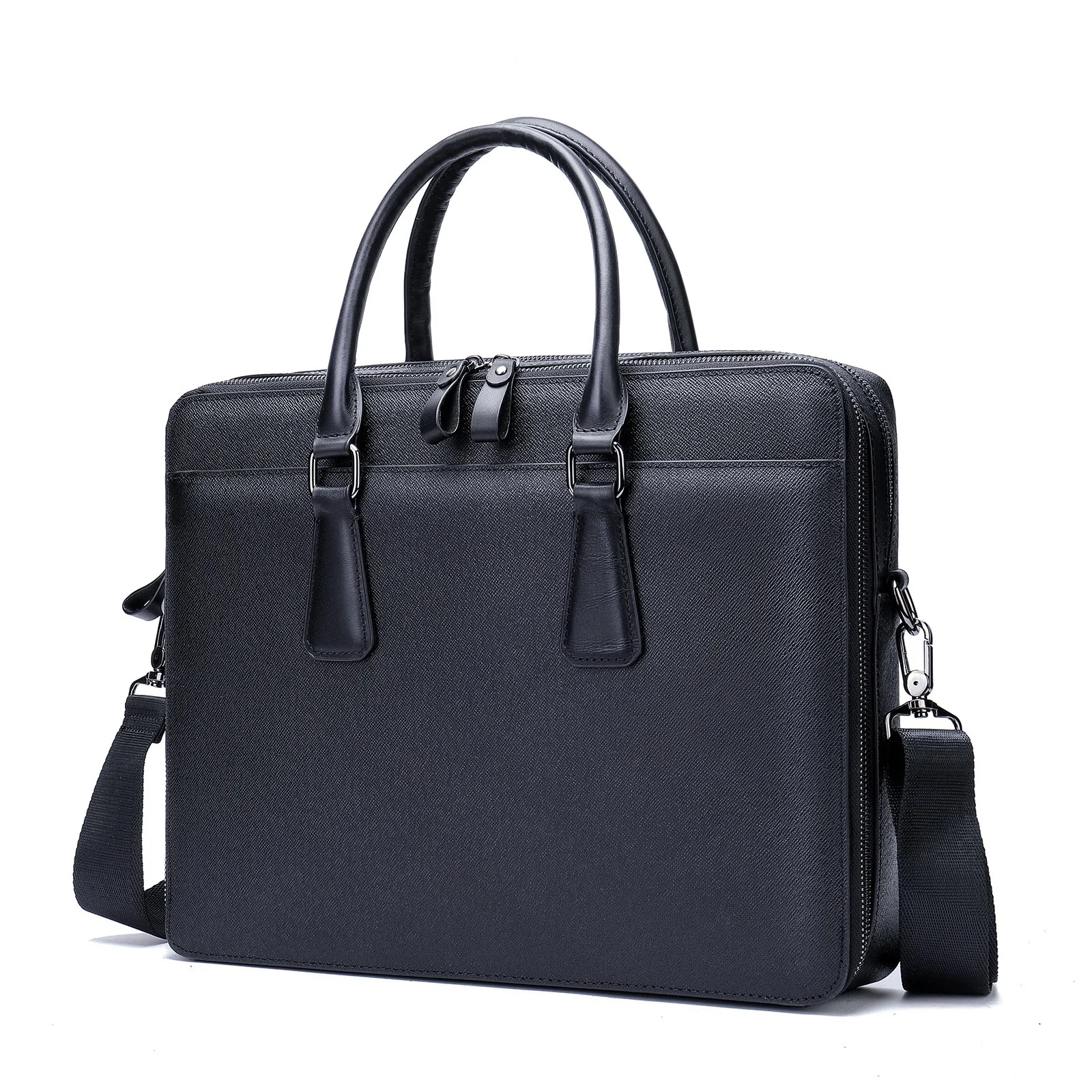 Men's Bag Computer Bag Genuine Leather Men Briefcase For Laptop Messenger Men's Leather Bag Business Portfolio For Document