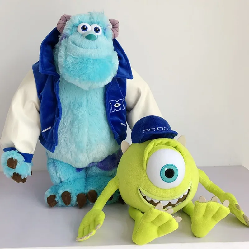 

Disney Monsters University Mike Wazowski Maoguai Sullivan Plush Toy Cartoon Surrounding Children's Gifts Big-eyed Soft Doll