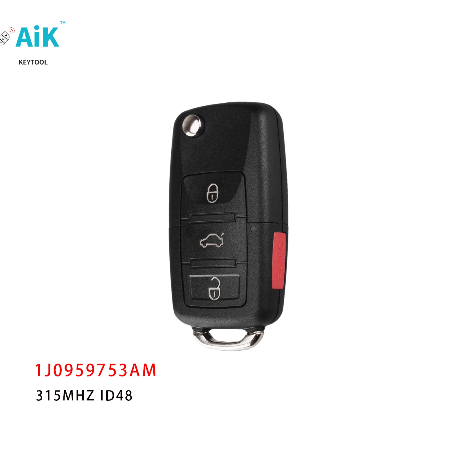 

1J0959753AM Remote Car Key Fob for Volkswagen VW Beetle Golf Passat Jetta 315Mhz ID48 5FA008399-30 2000-2006 Car Accessories