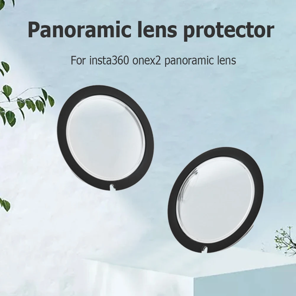 

Panoramic Lens Guards Protection Action Camera Lens Protective Cap Cover Accessories for Insta360 Onex2