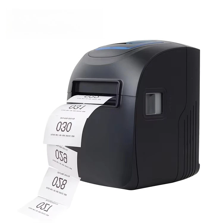 Фото Термопринтер чеков Xprinter 3 дюйма 80 мм XP-A260M A300M с световой сигнализацией, скорость 300 мм/с, принтер для печати счетов №2