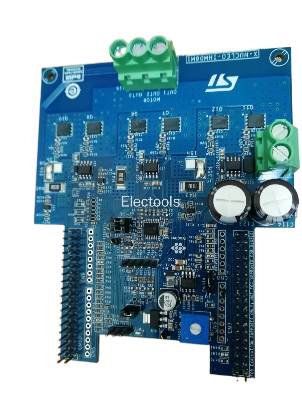 

ST X-NUCLEO-IHM08M1 Плата расширения, низкая фотография двигателя BLDC, плата обучения
