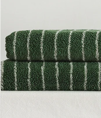 Хлопковое полотенце в полоску с геометрическими ромбами для детей