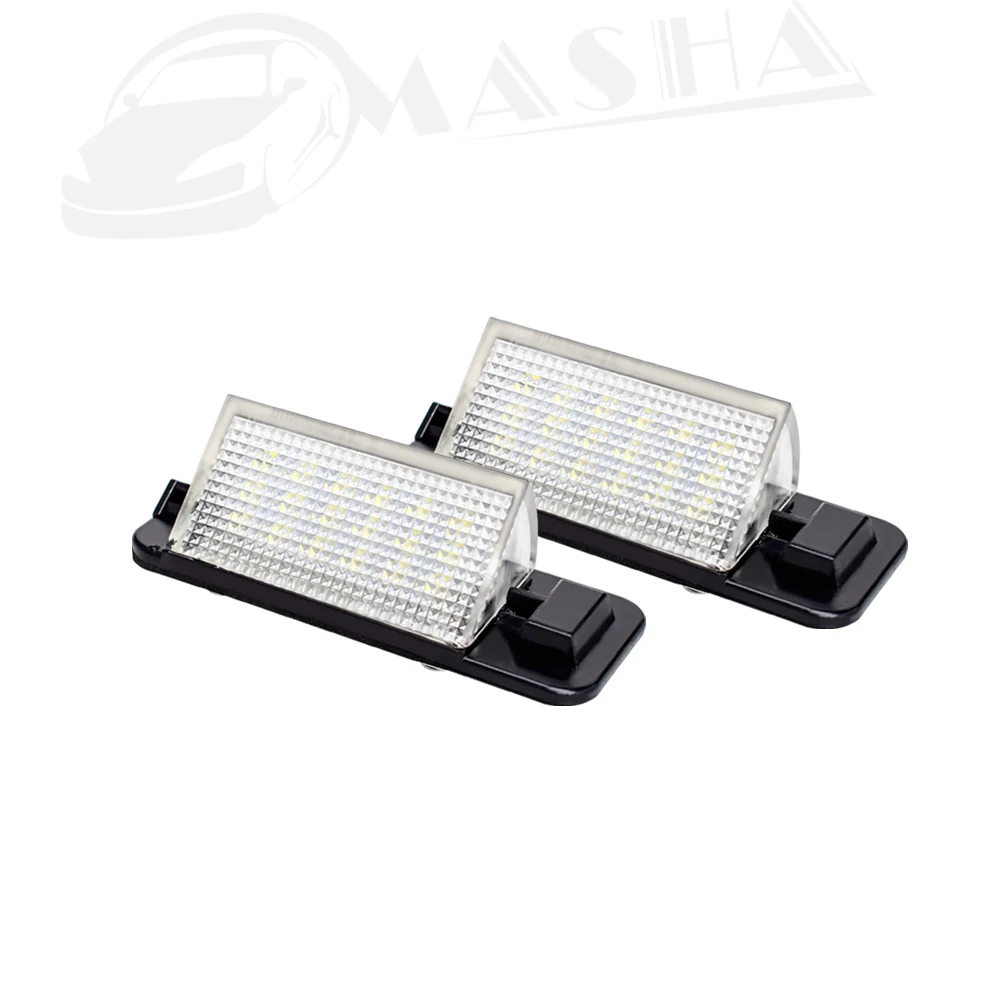 

2 Pcs For BMW E36 For BMW E36 318i 318is 318ti 325i Led License Plate Light 12V Number Plate Lamp Bulbs