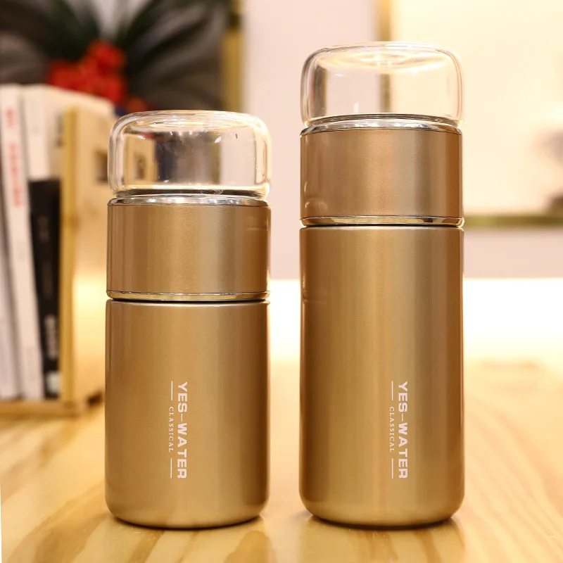 

Деловой Подарок, двухслойная Изолированная чашка из нержавеющей стали, разделительная чайная чашка, автомобильная портативная креативная ...