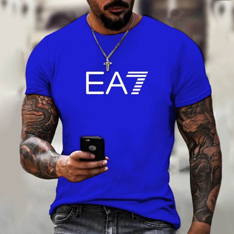 

Футболка мужская с коротким рукавом, повседневная универсальная рубашка с 3D-принтом, круглый вырез, в уличном стиле, в стиле Харадзюку, лето