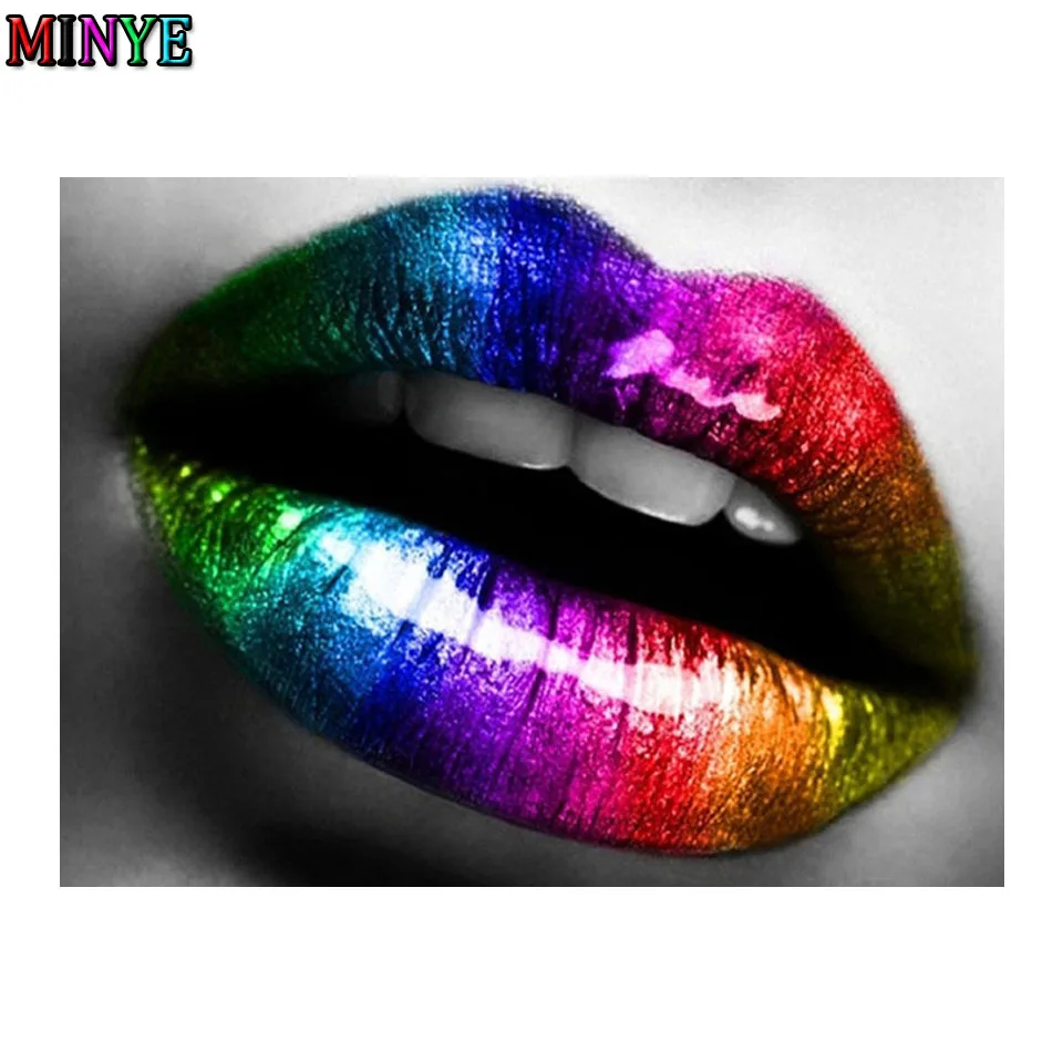 

Алмазная живопись «сделай сам» 5D глаза губы полная квадратная круглая вышивка крестиком Стразы портрет ручной работы Домашний Декор алмаз...