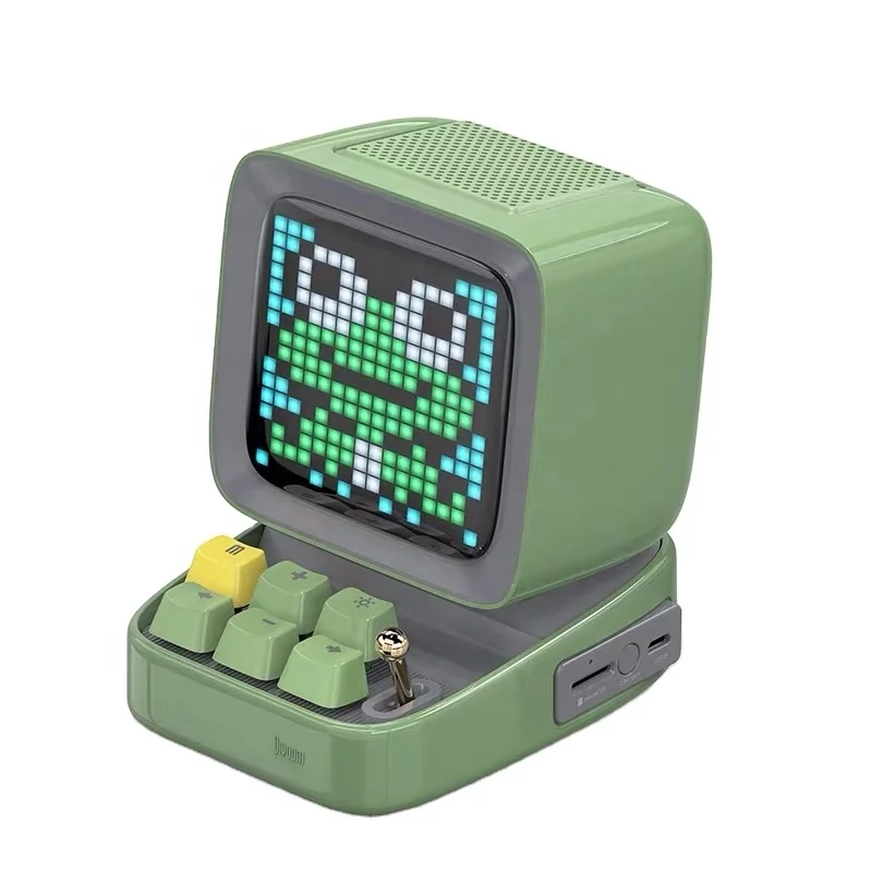 

Divoom Ditoo Portable Creative Art Clock Wireless Stereo Speaker Support Aux Cute Girl Mini Creative Small Speaker