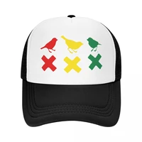 personalized amsterdam ajax baseball cap men women breathable 3 little birds trucker hat sports hats summer snapback caps