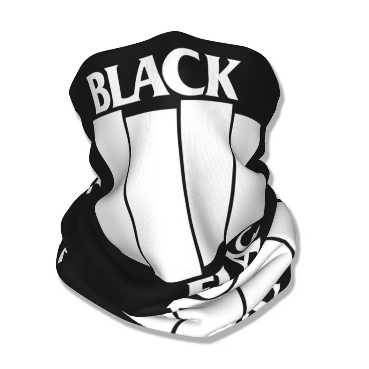 Бандана с логотипом черным флагом Шейная Обложка принтом Балаклава шарф запахом