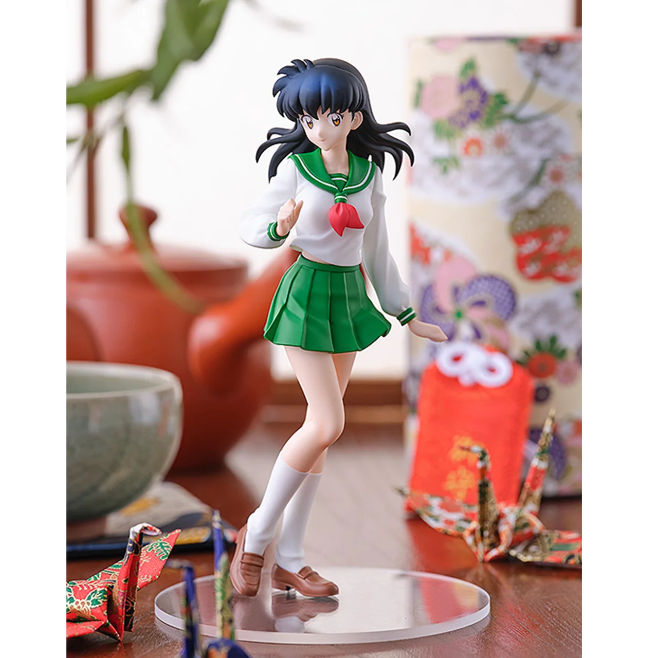 

Gsc Inuyasha Higurashi Kagome Japan Anime Figuur Cartoon Ornamenten Pvc Model Desktop Collectibles Image Figural Model Toy Gift