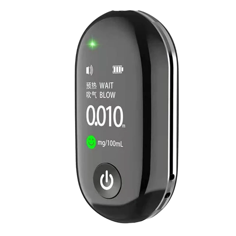 

Профессиональная точность, портативный алкотестер для дыхания для личного и профессионального использования