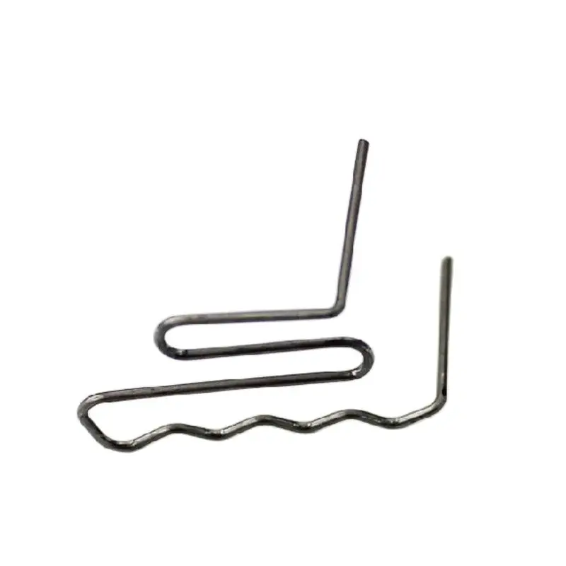 

100pcs Bumper Soldering Staples 0.8mm Curved W Shape For Hot Stapler Welding