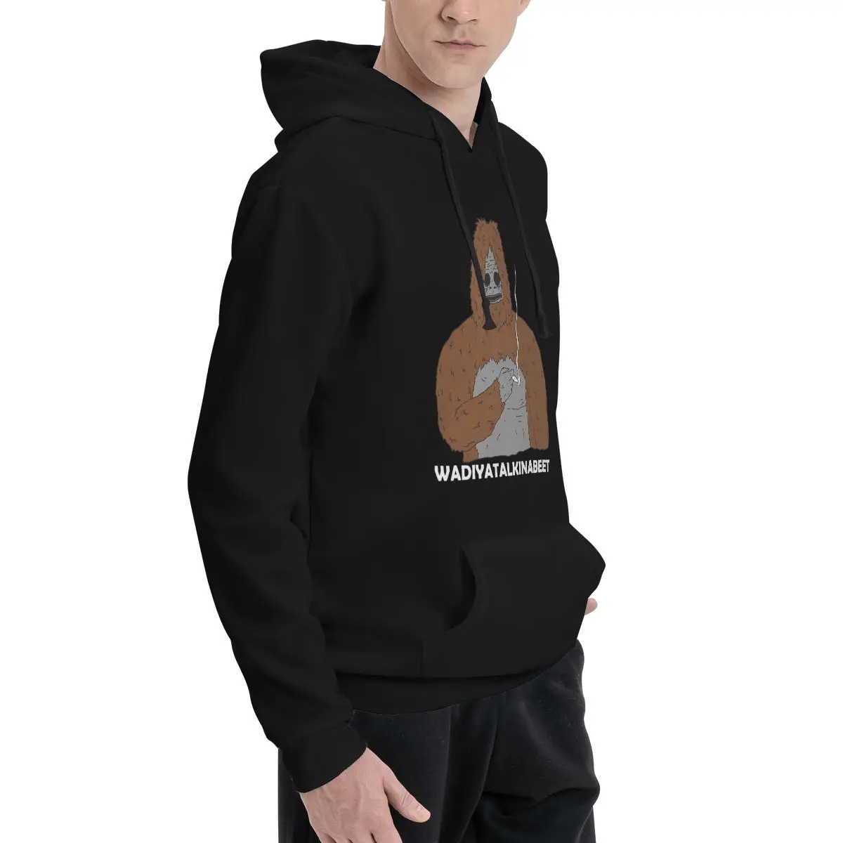 Фото Sassy Sassy Big Lez Show Sassy Smoking Monkey толстовки с капюшоном в стиле аниме оверсайз толстовки женские женские толстовки с капюшоном №2