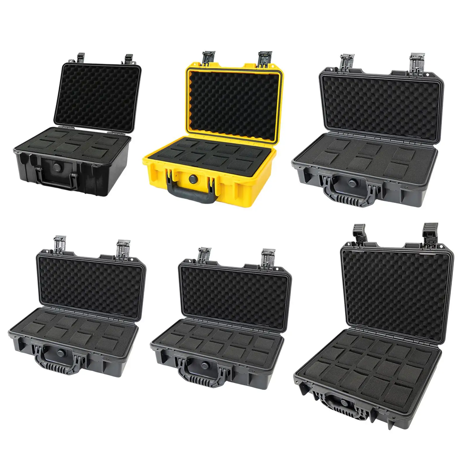 

Waterproof Watch Case Organizer Holder Shockproof Storage Box with Handle