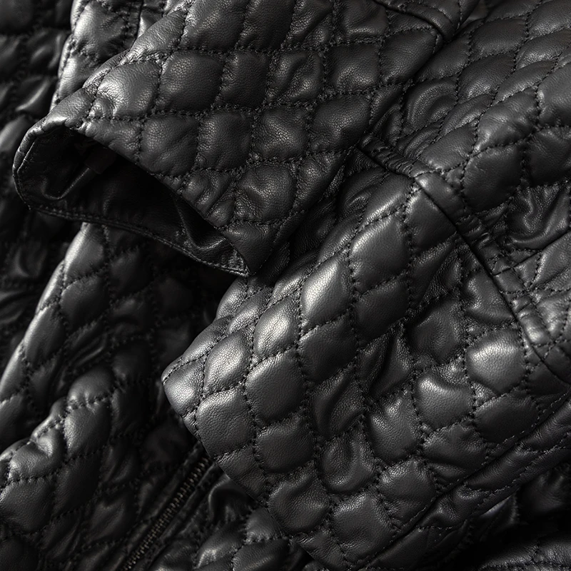 High Quality Genuine Leather Jacket Sheepskin Casaco Feminino Hooded Autumn/Winter  Real Leather Coat Women Warm 2022 New