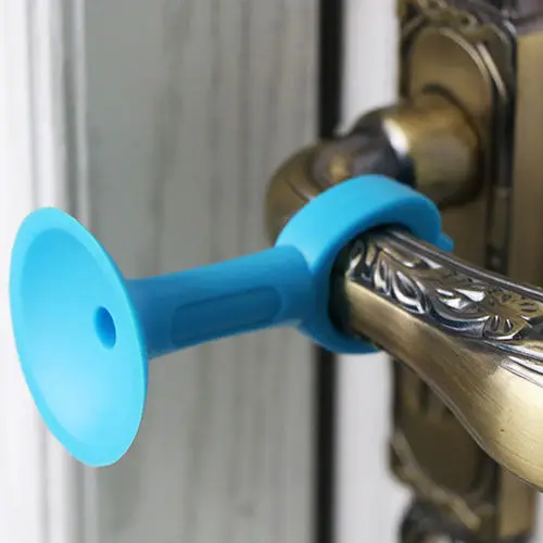 

5pcs/Silicone door suction non perforated toilet anti-collision rubber door suction door handle anti-collision pad door suction
