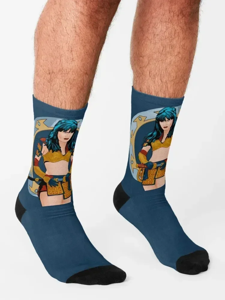 Носки Xena samurai с короткими носками спортивные чулки компрессионные женские носки