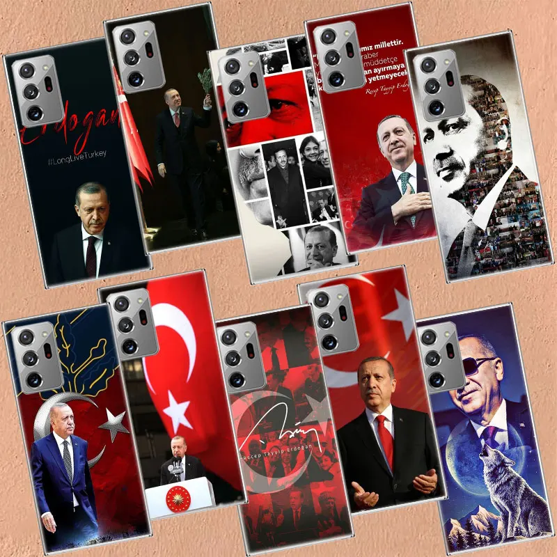 Турецкий Реджеп Тайип Эрдоган чехол для телефона Galaxy Note 20 Ultra 10 9 8 Samsung A55 A35 A25 A15 A9 A8