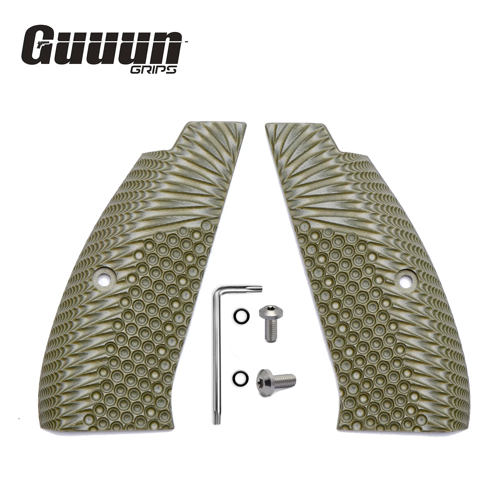 Guuun CZ 75 Полноразмерные ручки SP-01 Shadow Tactical SP01 Ручки с текстурой крыла орла G10