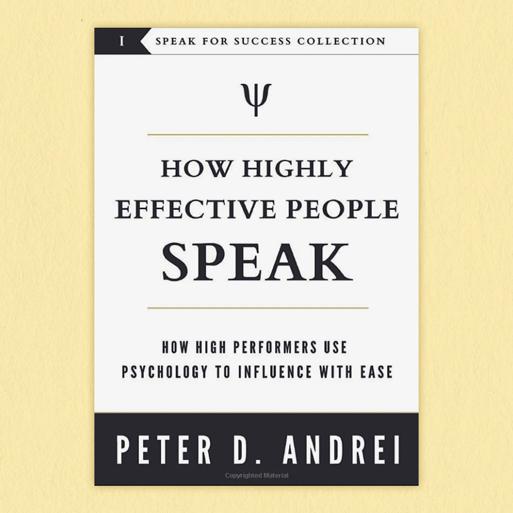 

Высокоэффективные люди говорят: как высокие художники используют психологию для легкого воздействия на английскую книгу, новая книга в мягкой обложке