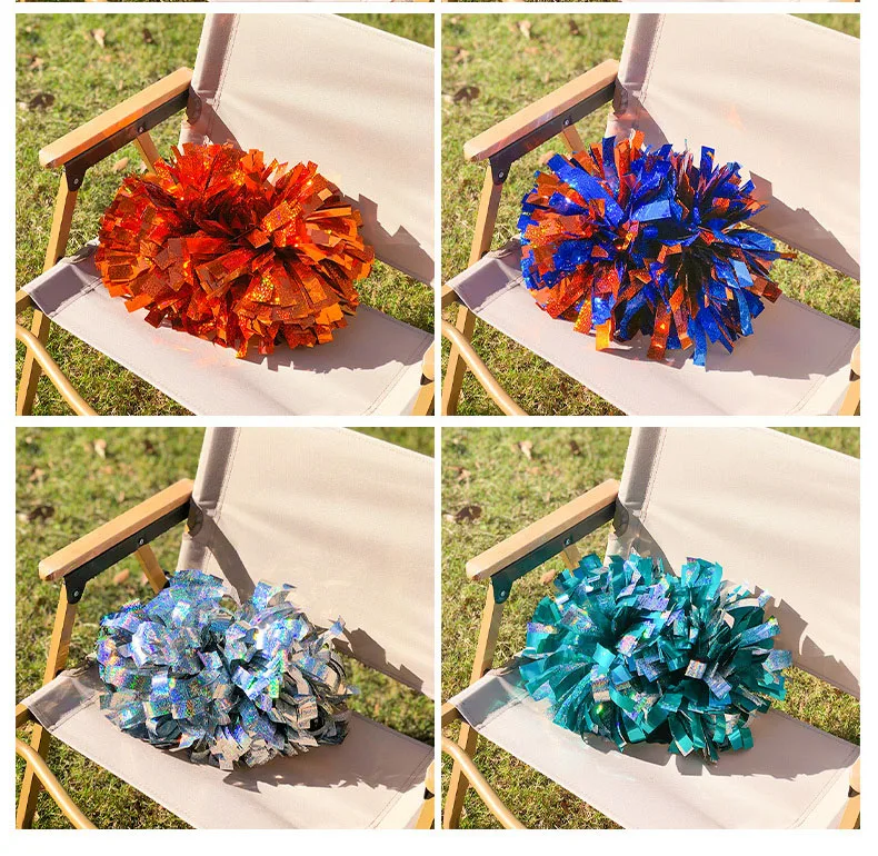 Голографический серебряный с белым стандартный флуоресцентный выберите размер