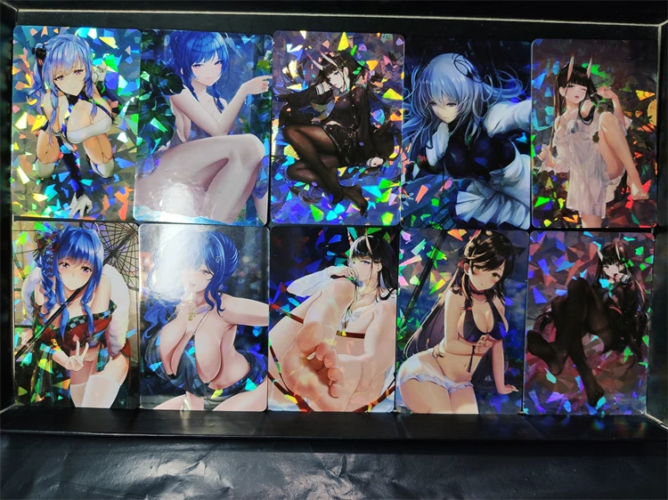 10 шт./набор карты из аниме ажурные Лейн